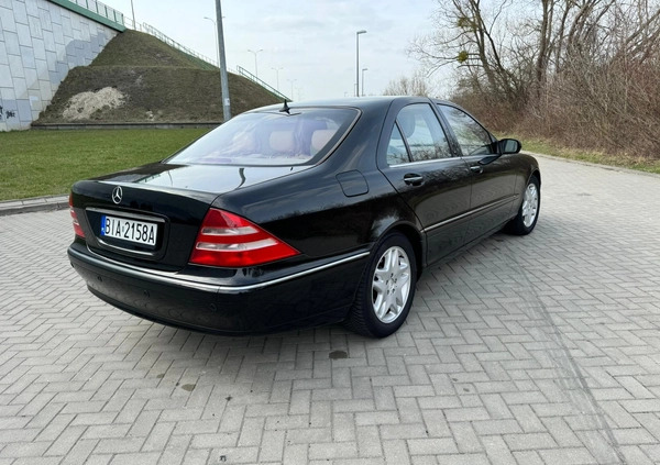 Mercedes-Benz Klasa S cena 34900 przebieg: 162000, rok produkcji 2000 z Białystok małe 781